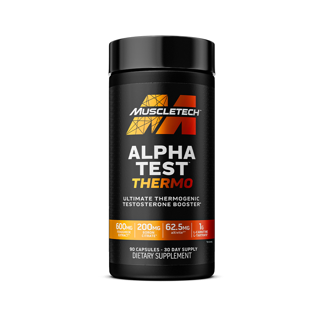 AlphaTest Thermo - Thermogenic Testosterone Booster · MuscleTech