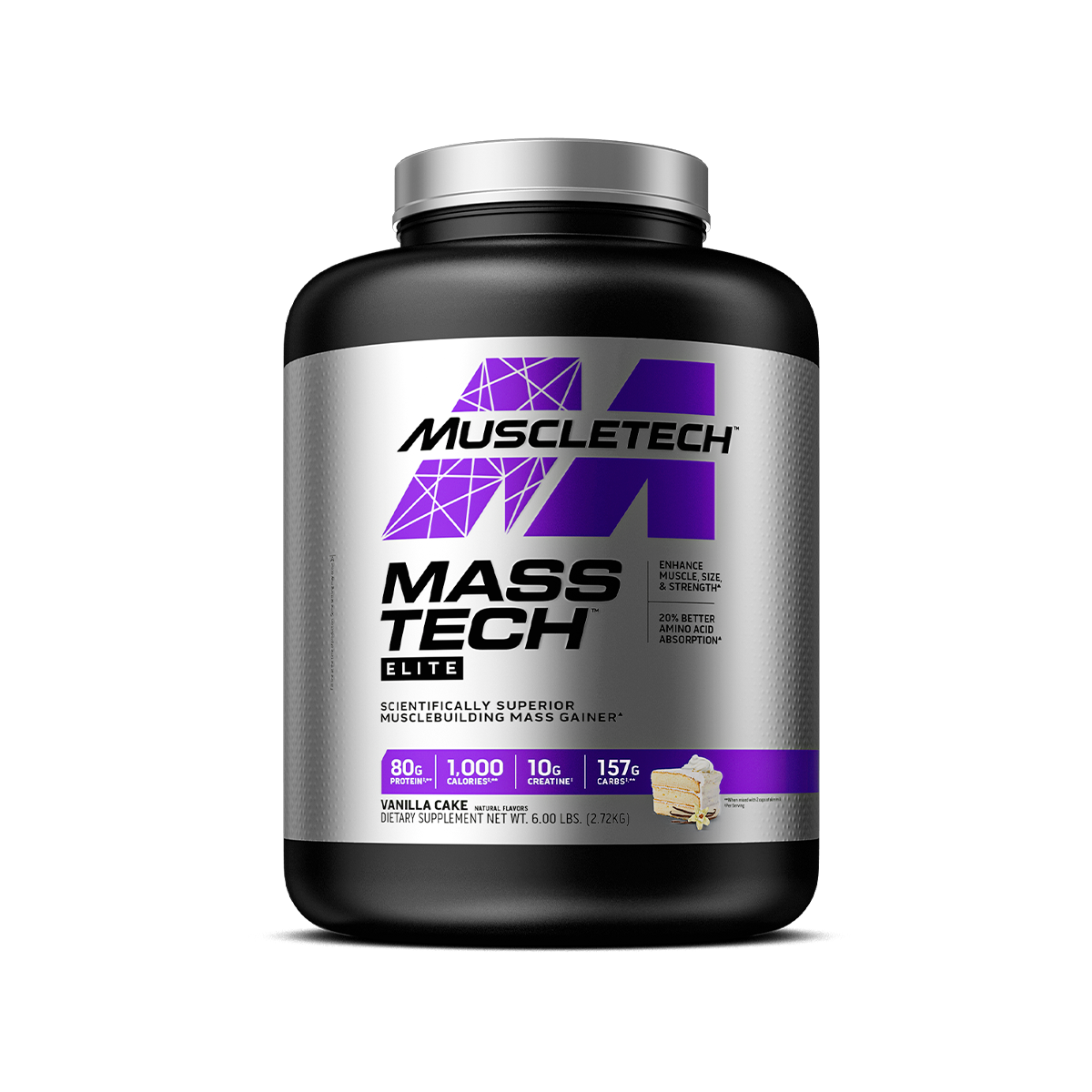 Buy Mass-Tech Elite - Premium Mass Gainer by MuscleTech · MuscleTech